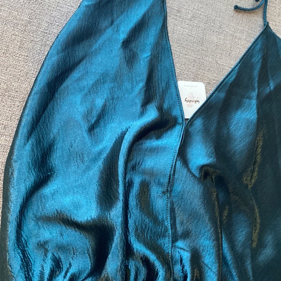 Free People Silky Halter Body Suit - Picture 2 of 6